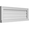 Ekena Millwork Vertical Surface Mount PVC Gable Vent: Functional, w/ 2"W x 2"P Brickmould Sill Frame, 34"W x 12"H GVPVE34X1203SF - alternate 2